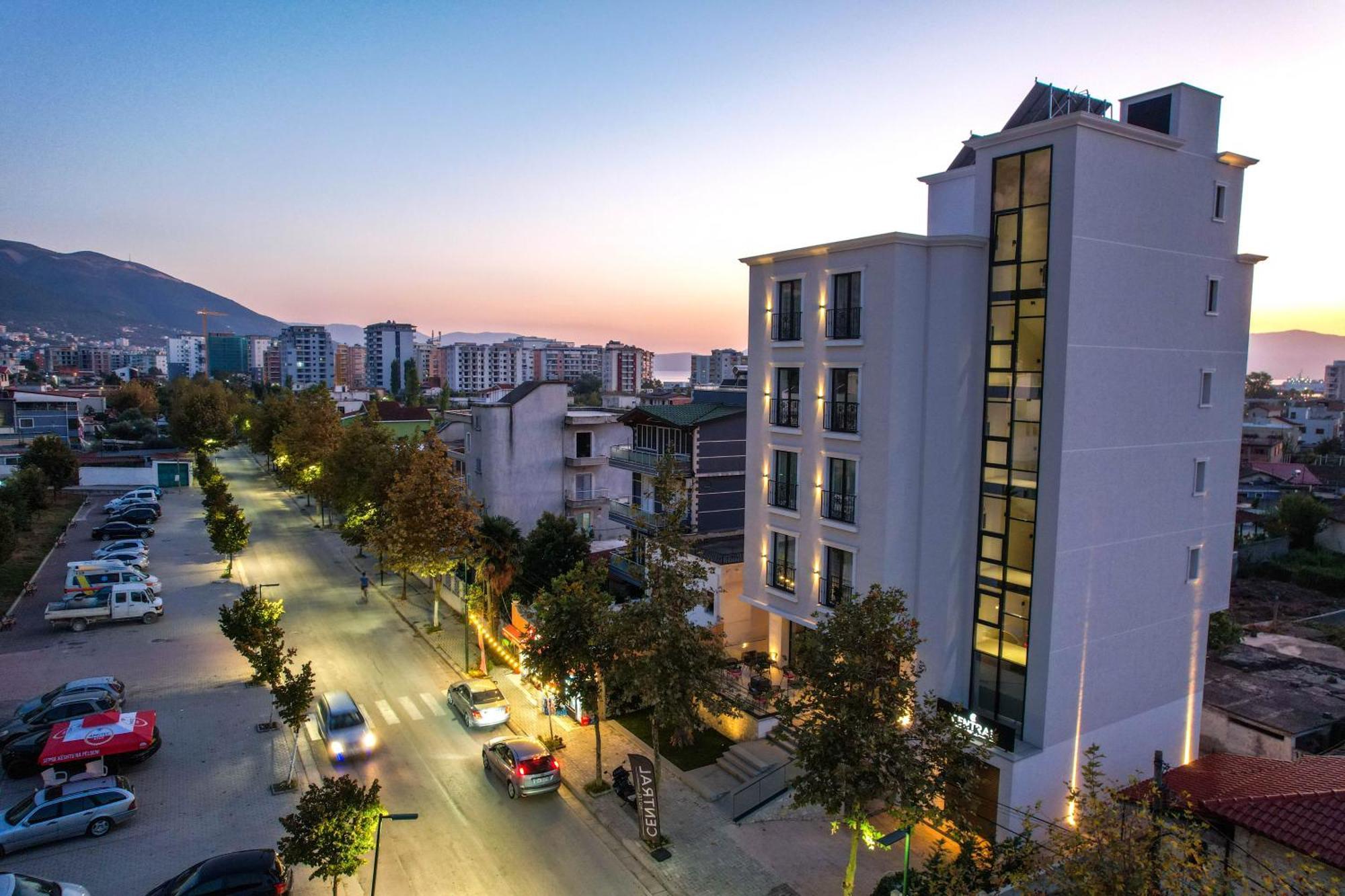 Hotel Central Vlorë Exterior foto